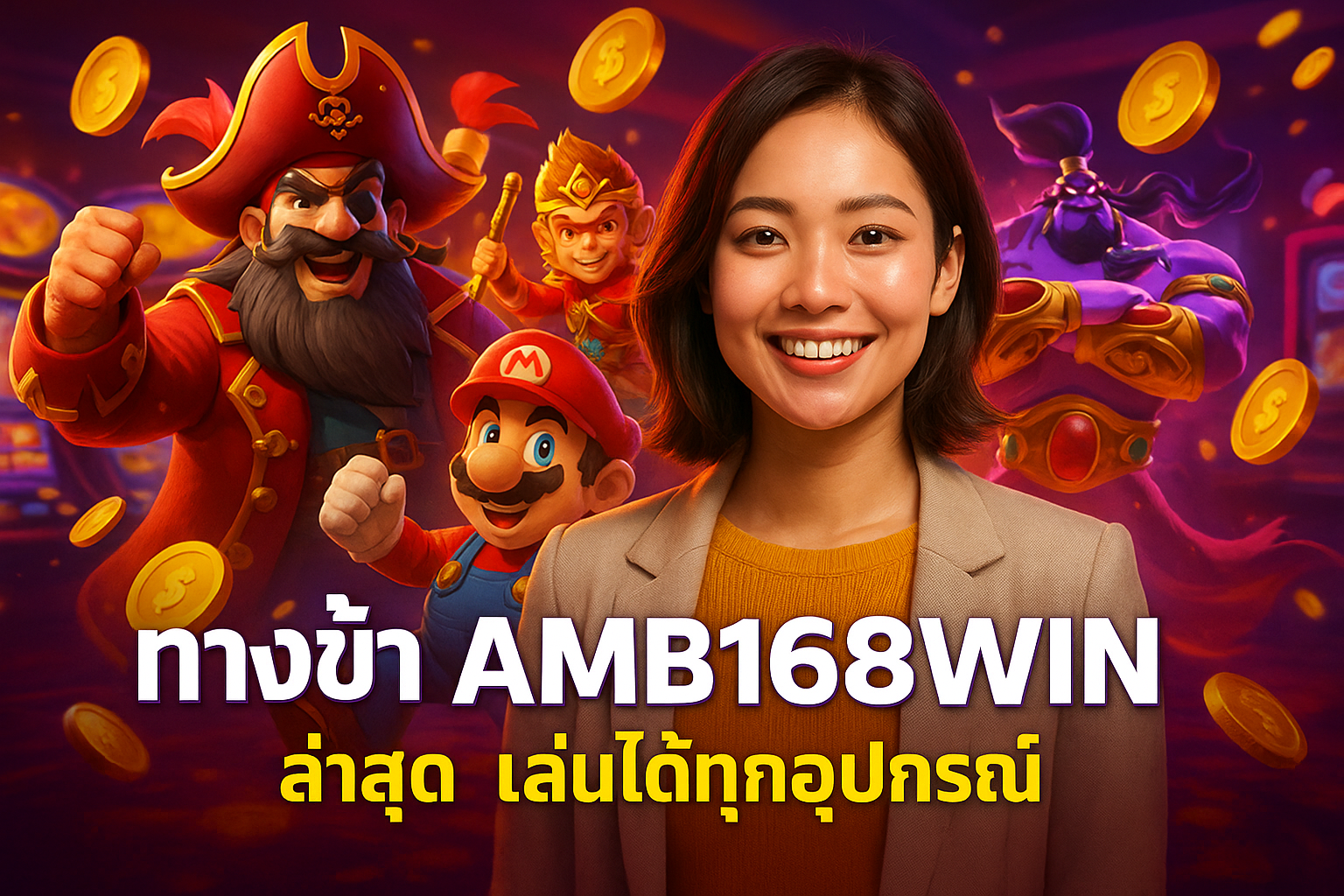 ทางเข้า AMB168WIN ล่าสุด เล่นได้ทุกอุปกรณ์
