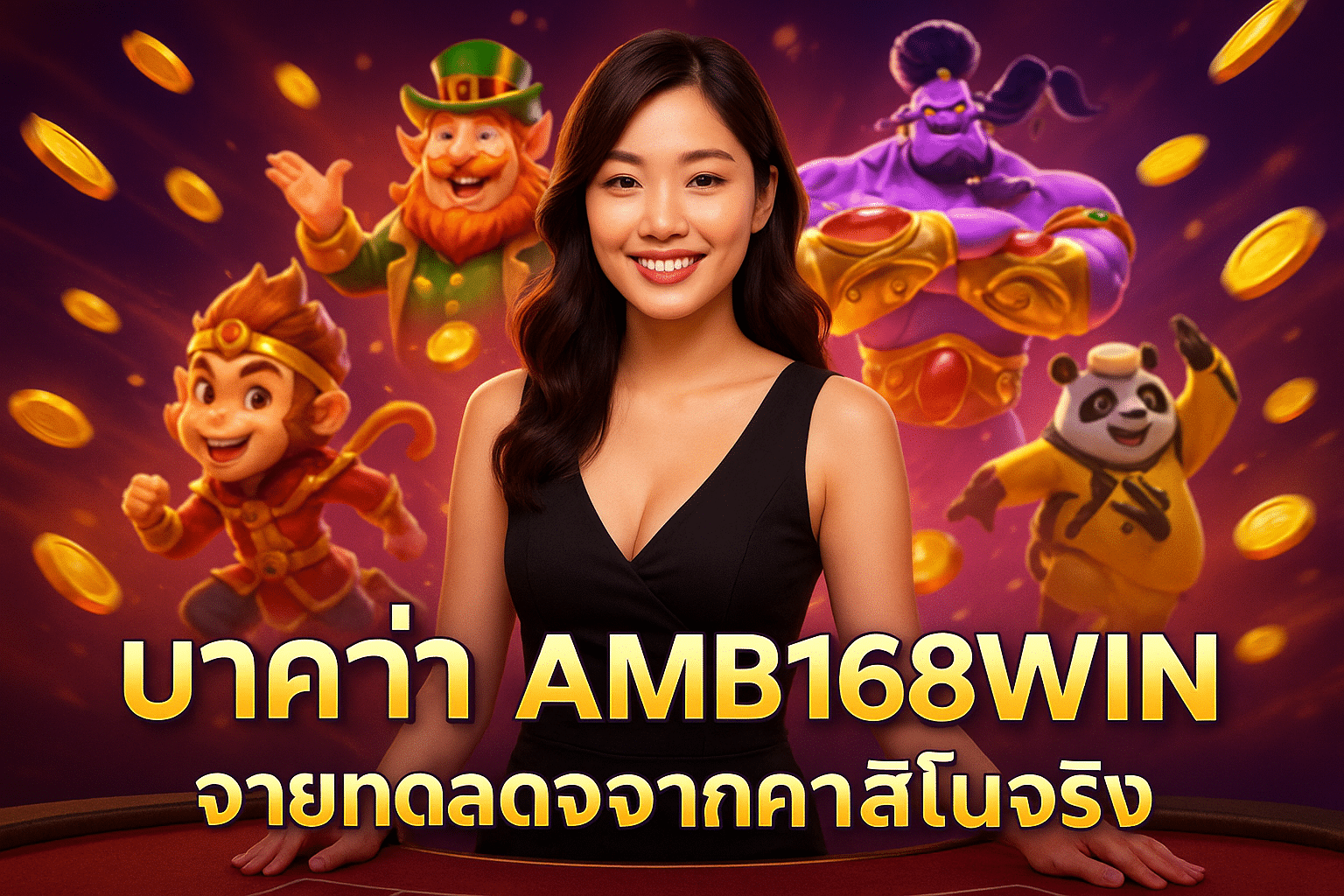 บาคาร่า AMB168WIN ถ่ายทอดสดจากคาสิโนจริง