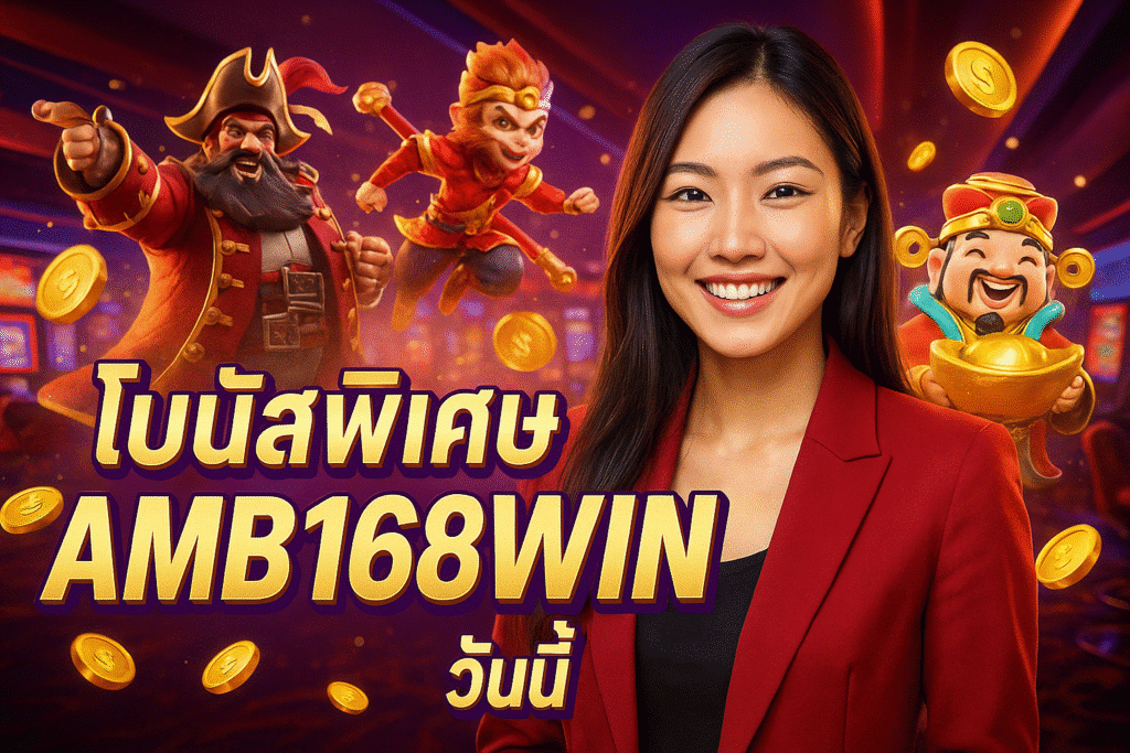 โบนัสพิเศษ AMB168WIN ที่ต้องลองวันนี้
