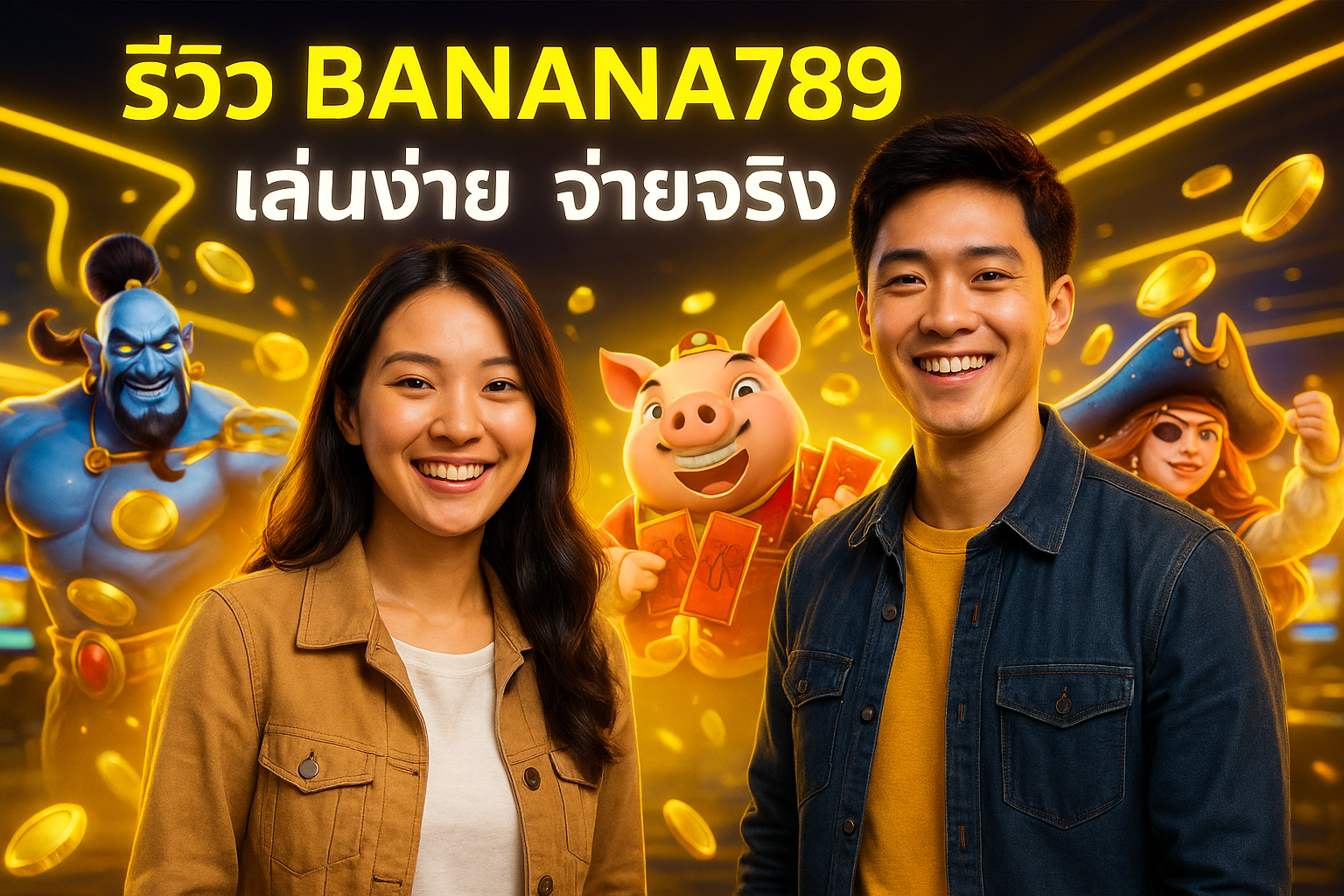 รีวิว BANANA789 เล่นง่าย จ่ายจริง